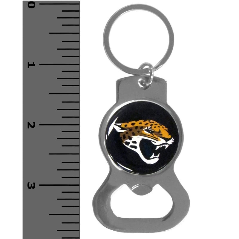 Siskiyou NFL Siskiyou Sports Fan Shop Jacksonville Jaguars Bottle Opener Key Chain One Size black - Image 2